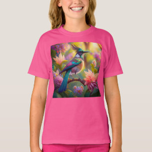T-shirt Oiseau de Jay Imaginaire vert
