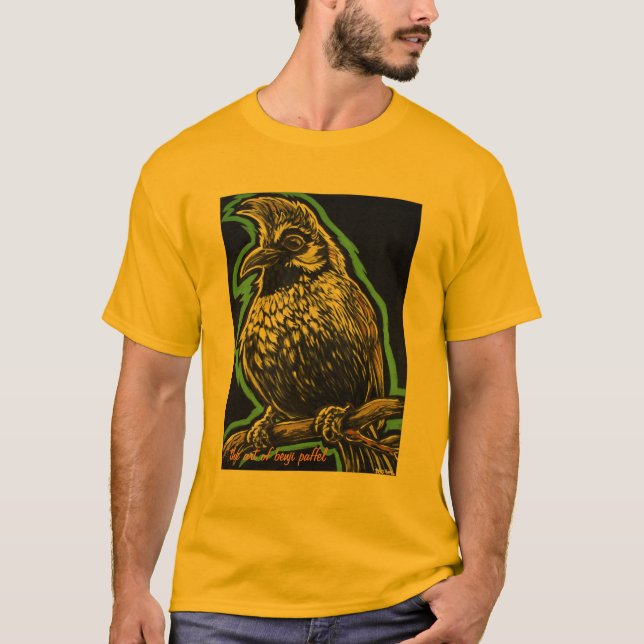 T-shirt Oiseau de l'Himalaya de Bulbul (Devant)