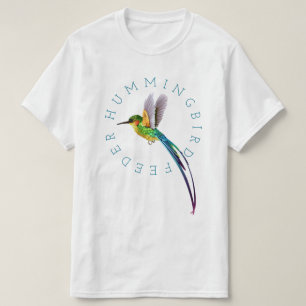 T-shirt Oiseau-de-mer Bleu à longue queue