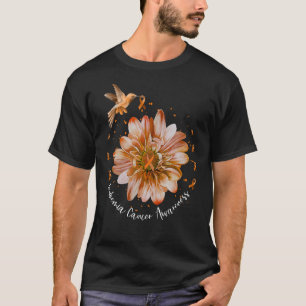 T-shirt Oiseau de mer Leucémie de tournesol Sensibilisatio