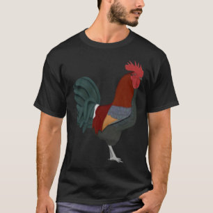 T-shirt Oiseau de poulet du coq Oiseau Oiseau Oiseau Oisea