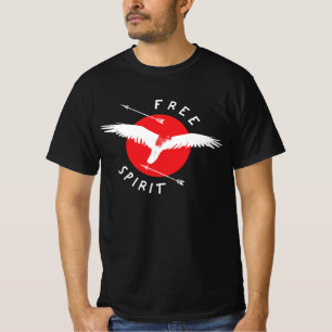 T-shirt Oiseau De Prey Esprit Libre