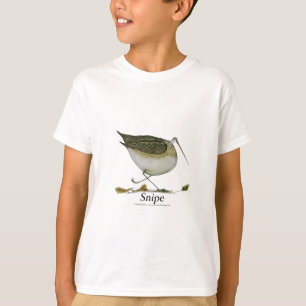 T-shirt Oiseau de Snipe, fernandes élégants