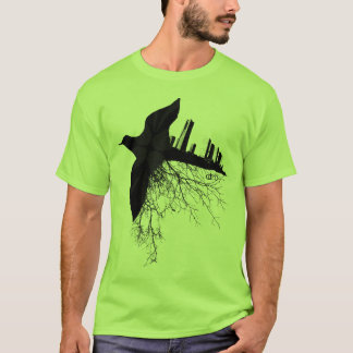 T-shirt oiseau de ville