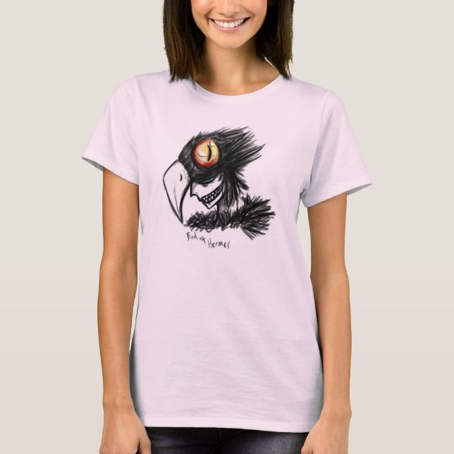 T-shirt oiseau des hermes (Devant)