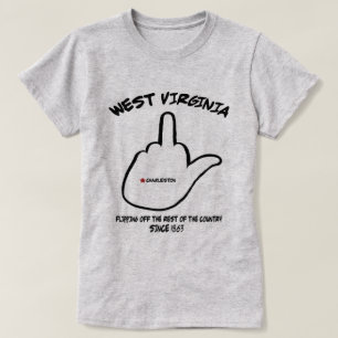 T-shirt Oiseau d'état de la Virginie Occidentale