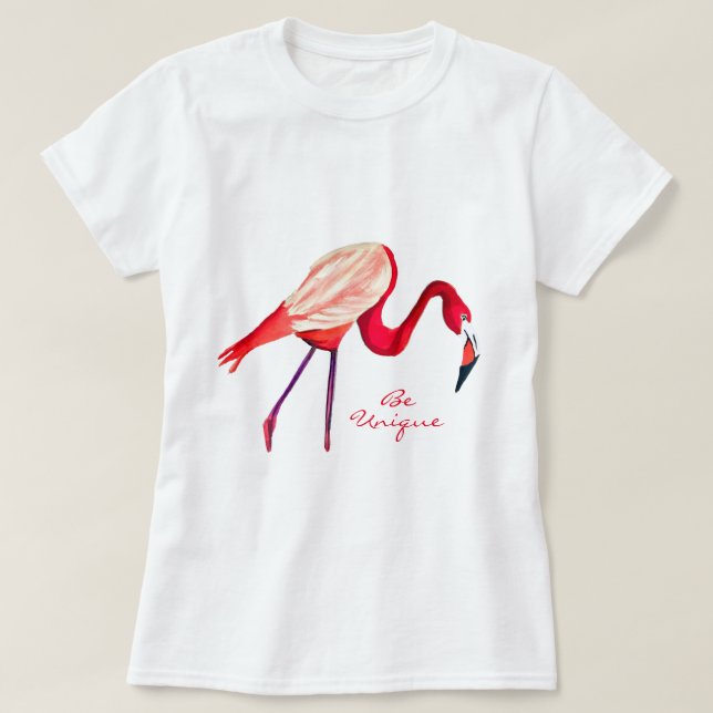 T-shirt Oiseau d'oranger flamand (Design devant)