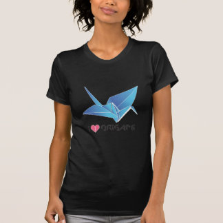 T-shirt oiseau d'origami