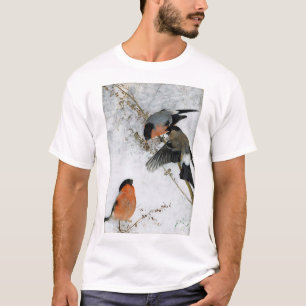 T-shirt Oiseau en Neige, Bruno Liljefors