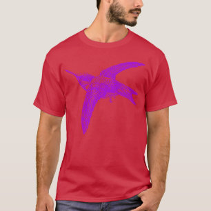 T-shirt Oiseau Grange Hirondelle Oiseau fille