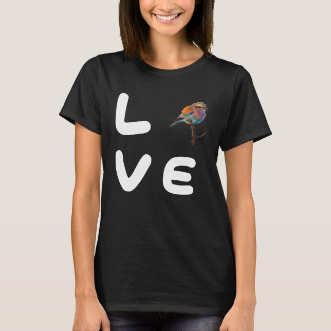 T-shirt OISEAU Inséparable (Devant)