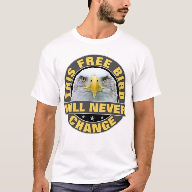 T-shirt Oiseau libre (léger) (Devant)