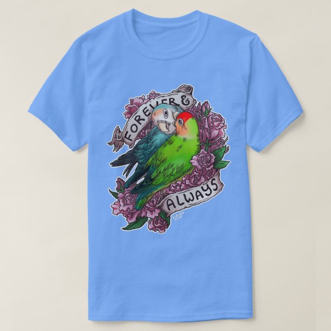 T-shirt Oiseau loisseau à ciel ouvert (Design devant)