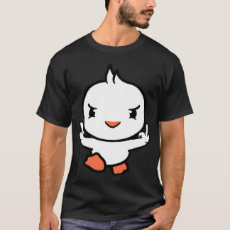 T-shirt Oiseau mauvais majeur montrer mauvais garçon insul