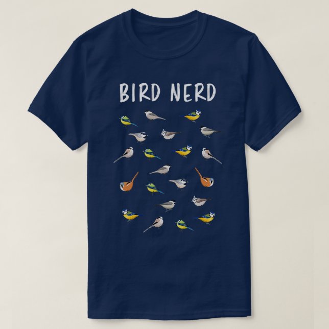 T-shirt Oiseau Nerd (Design devant)
