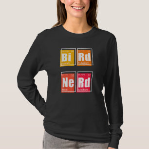 T-shirt OISEAU NERD Tableau périodique des éléments Survei