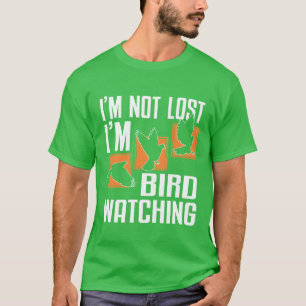 T-shirt Oiseau observer mignonne Oiseau Amoureux drôle rét