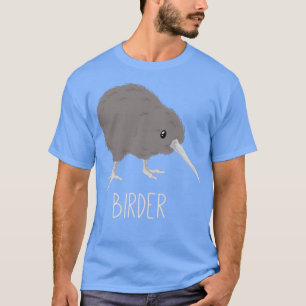 T-shirt Oiseau Oiseau Oiseau Observateur avec Kiwi Bird