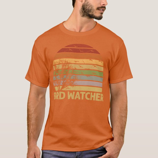 T-shirt Oiseau Oiseau Oiseau Oiseau Oiseau Whirer cadeau (Devant)