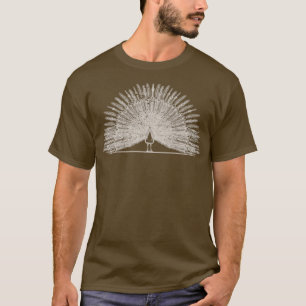 T-shirt Oiseau ornemental Inde Peacock animal