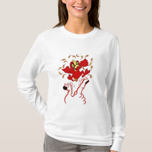 T-shirt Oiseau rouge