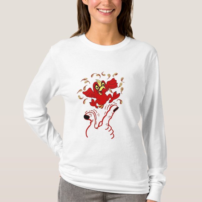 T-shirt Oiseau rouge (Devant)