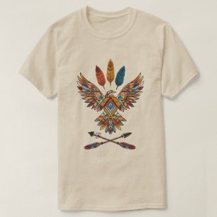T-shirt Oiseau-tonnerre amérindien - Fier autochtone 