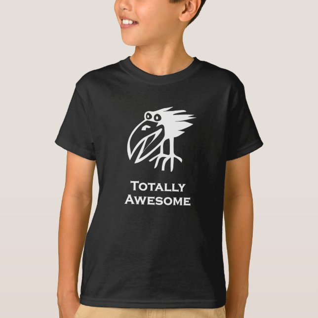 T-shirt Oiseau Totalement génial (Devant)