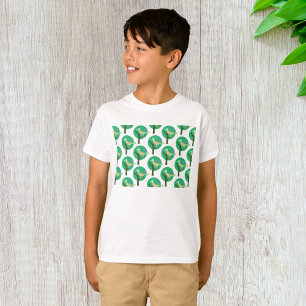 T-shirt Oiseau vert et arbre Motif Nature inspirée