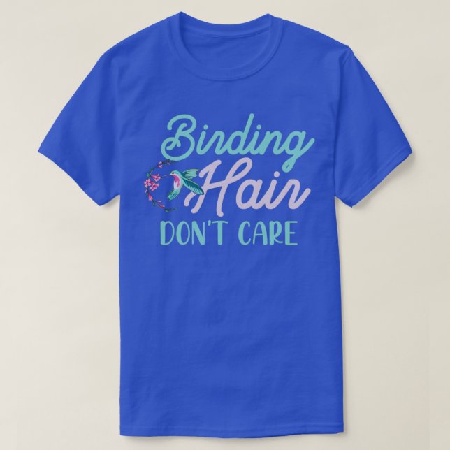 T-shirt Oiseau Watching Design pour votre femme d'observat (Design devant)