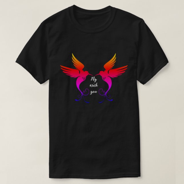T-shirt Oiseaux (Design devant)