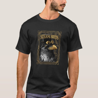 T-shirt Oiseaux à vapeur chantent Premium