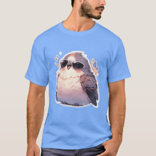 T-shirt Oiseaux Animaux amusants Forêt Créatures Animaux v