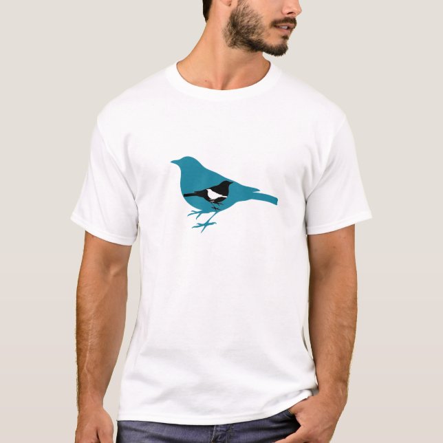T-shirt Oiseaux concentrés (Devant)