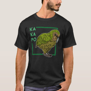 T-shirt Oiseaux de Kakapo biologiste ornithologue ornithol