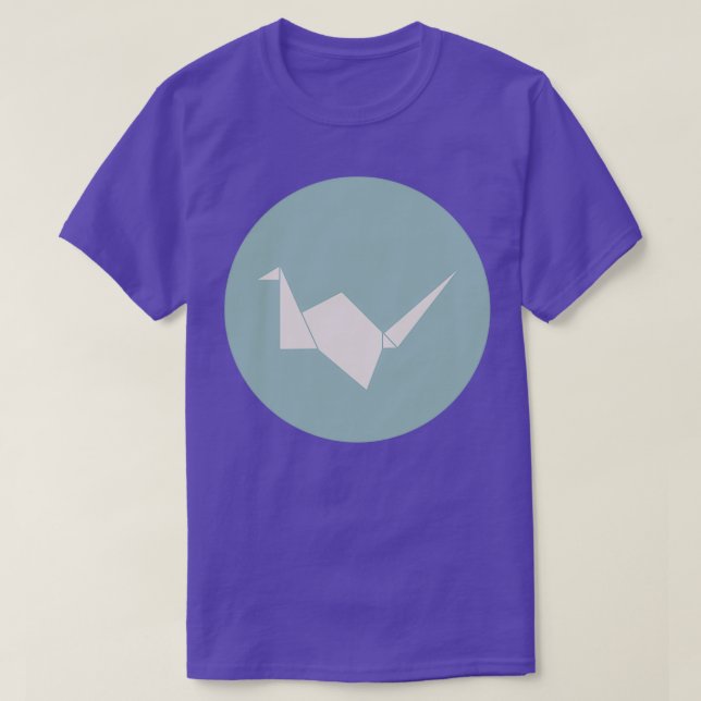 T-shirt Oiseaux de l'Origami (Design devant)