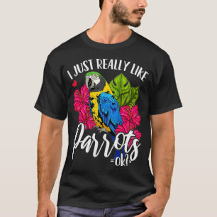 T-shirt Oiseaux de perroquets