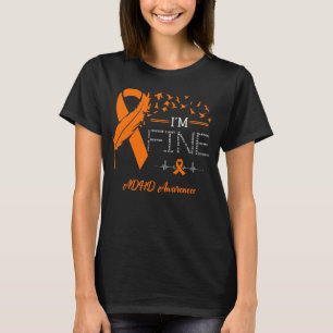 T-shirt Oiseaux de plume Je suis très bien Sensibilisation