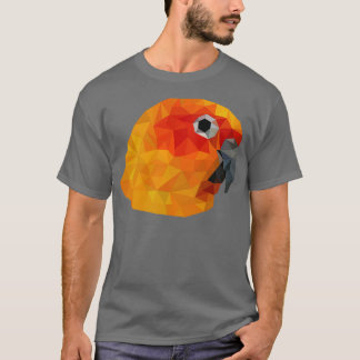 T-shirt Oiseaux de polygone de perroquet