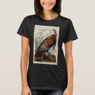 T-shirt Oiseaux de Turquie sauvage de l'Amérique Audubon I