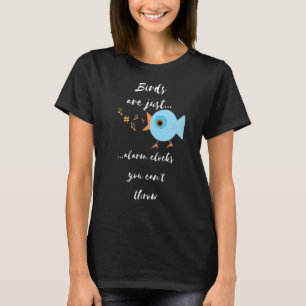 T-shirt Oiseaux Détester Matin Vêtements