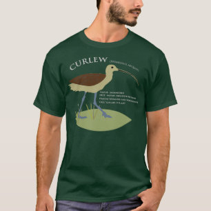 T-shirt Oiseaux d'Irlande Courlis