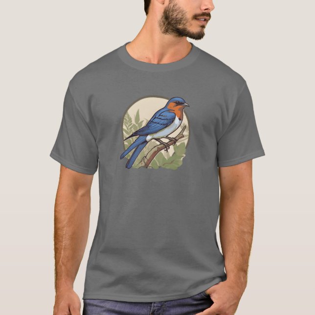 T-shirt Oiseaux éleveur Ornithologue Oiseau observatrice f (Devant)