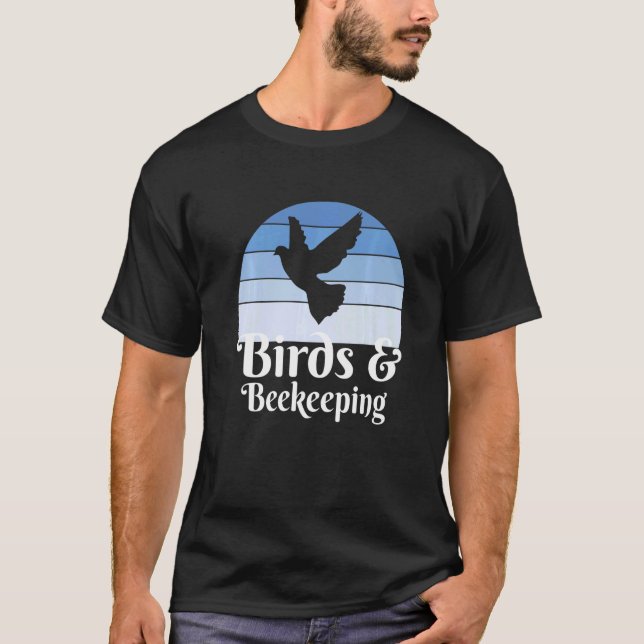 T-shirt Oiseaux Et Apiculture (Devant)