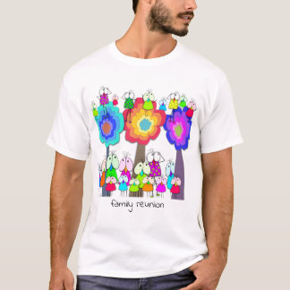 T-shirt Oiseaux et arbres