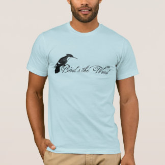 T-shirt oiseaux le mot