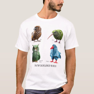 T-shirt Oiseaux néo-zélandais