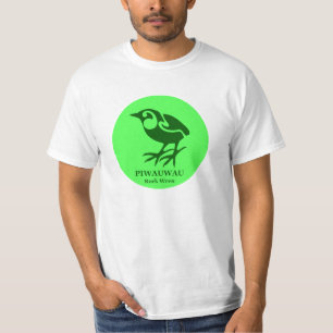 T-shirt Oiseaux néo-zélandais PIWAUWAU Rock Wren