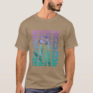 T-shirt Oiseaux Nerd Amoureux drôle
