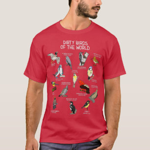 T-shirt Oiseaux Observer Les Oiseaux Sauvages Du Monde Ois